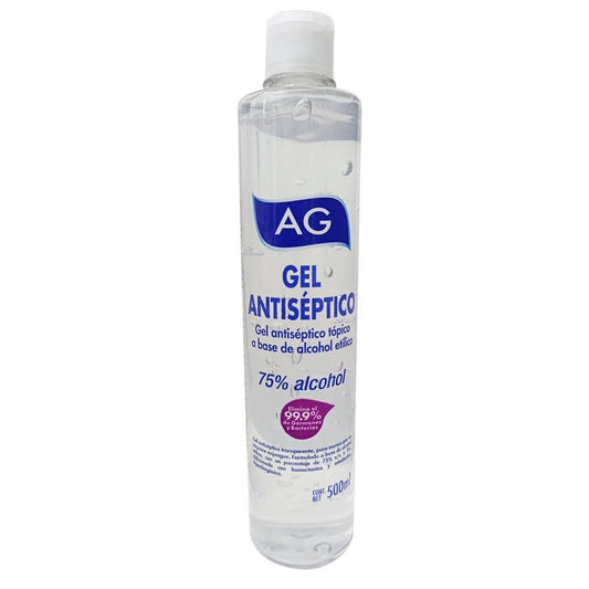 GEL ANTISÉPTICO p/MANOS al 75% (AG) Fco. c/ 500 ML.