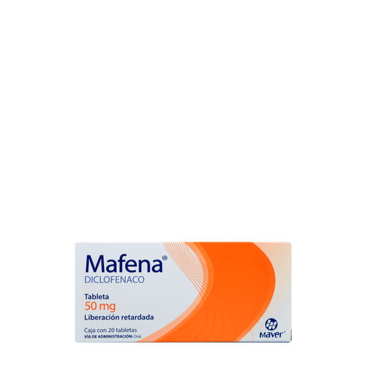 MAFENA c/20 TABS. 50 MG.