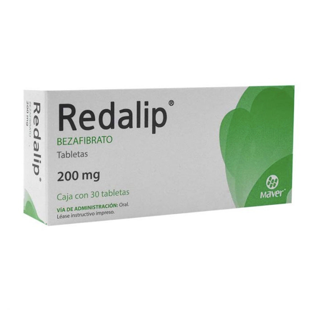 REDALIP c/30 TABS. 200 MG.