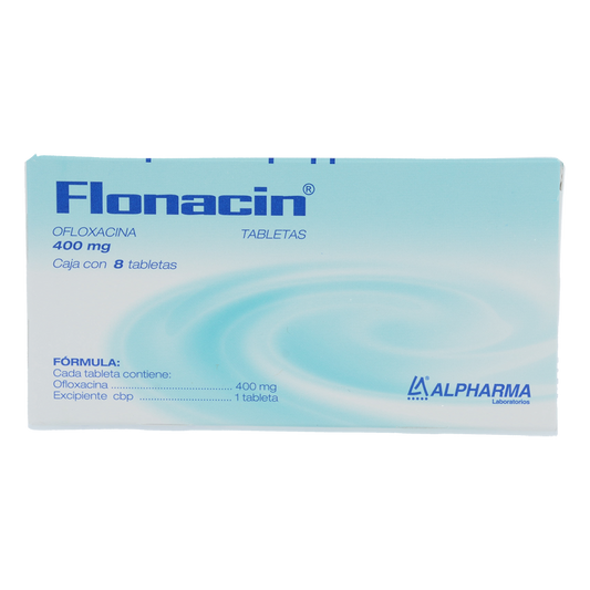 FLONACIN c/8 TABS. 400 MG.