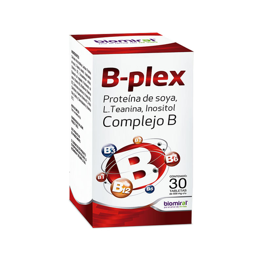 B-PLEX c/30 TABS. 500 MG.