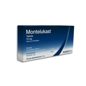 MONTELUKAST (Suanca) c/30 TABS. 10 MG.