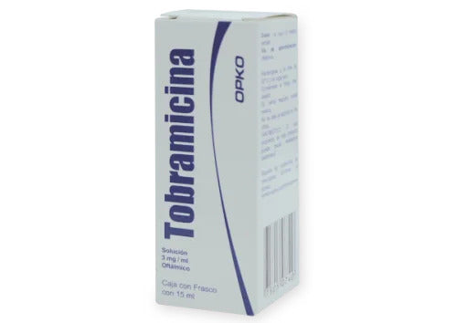 TOBRAMICINA (Opko) Sol. Oft. Fco. Gotero 15 ML. 3 MG/1 ML.