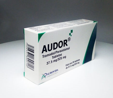 AUDOR c/20 TABS. 37.5/325 MG.