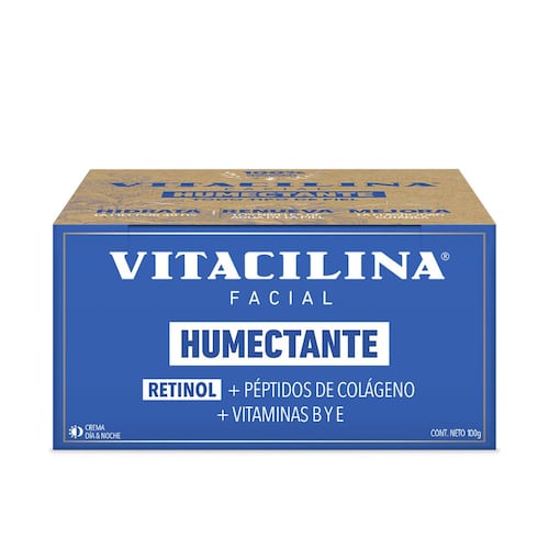 VITACILINA CREMA FACIAL HUMECTANTE Tarro c/100 G.