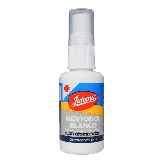 MERTODOL BLANCO SOL. c/Atomizador Fco. 40 ML.