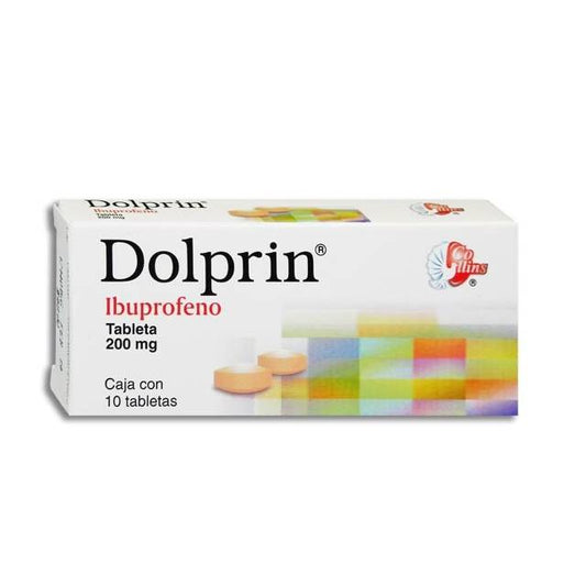 DOLPRIN c/10 TABS. 200 MG.