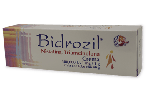 BIDROZIL CREMA Tubo c/40 G. 100,000 U-1 MG/1 G.