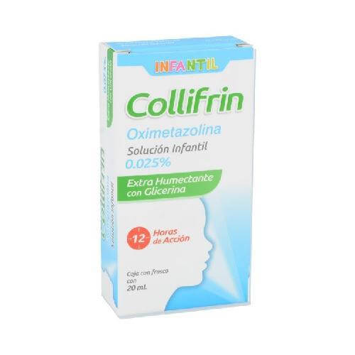 COLLIFRIN SOL. Nasal INFANTIL 0.025% Fco. Atomizador 20 ML.