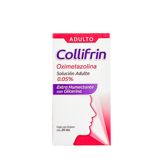 COLLIFRIN SOL. NASAL Adulto 0.05% Fco. 20 ML.