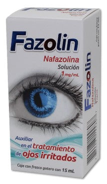 FAZOLIN SOL. Oftálmica Fco. Gotero 15 ML. 1.0 MG/1 ML.