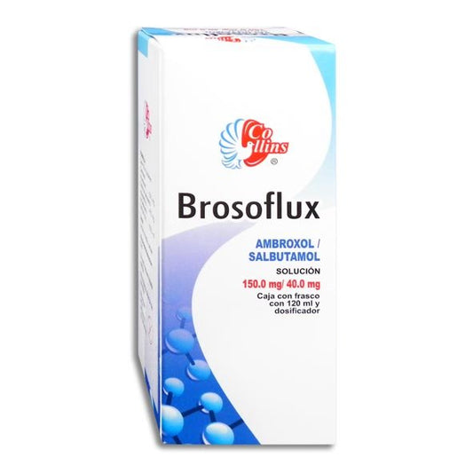 BROSOFLUX SOLUCIÓN Fco. 120 ML. 150-40 MG/100 ML.