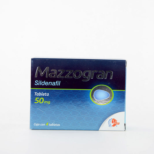 MAZZOGRAN c/ 4 TABS. 50 MG.