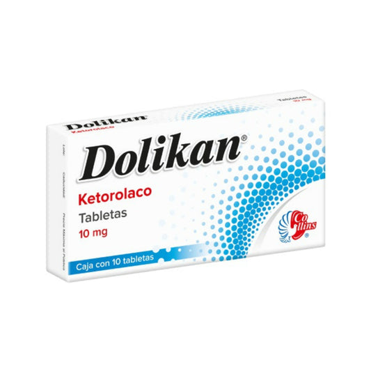 DOLIKAN c/10 TABS. 10 MG.