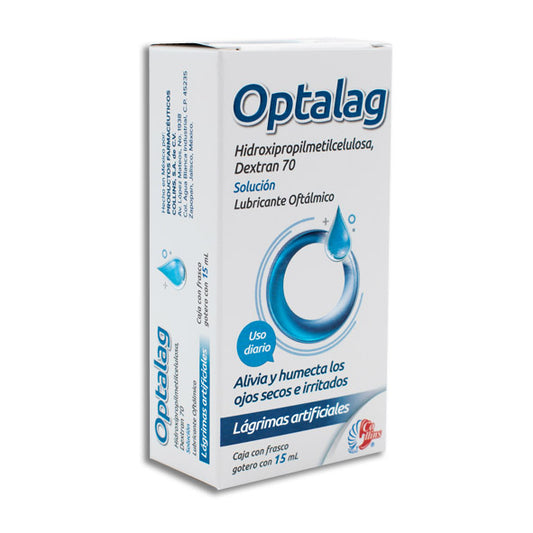 OPTALAG SOL. OFT. Uso Diario Fco. Gotero 15 ML. 3-1 MG/1 ML.