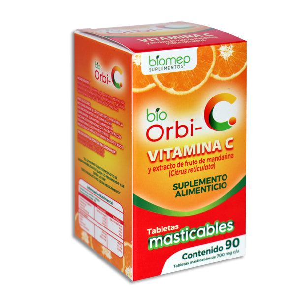 BIO-ORBI-C c/90 TABS. 700 MG.