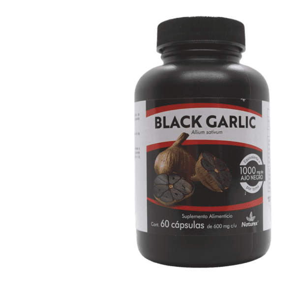 BLACK GARLIC c/60 CAPS. 600 MG.