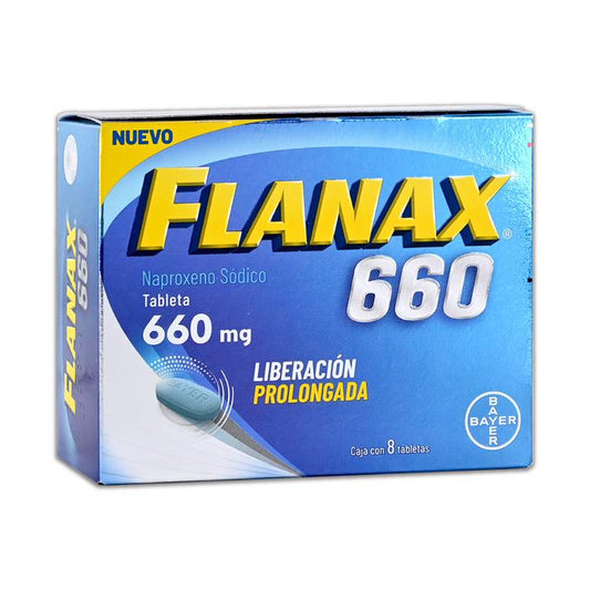 FLANAX 660 c/8 TABS. L.P. 660 MG.