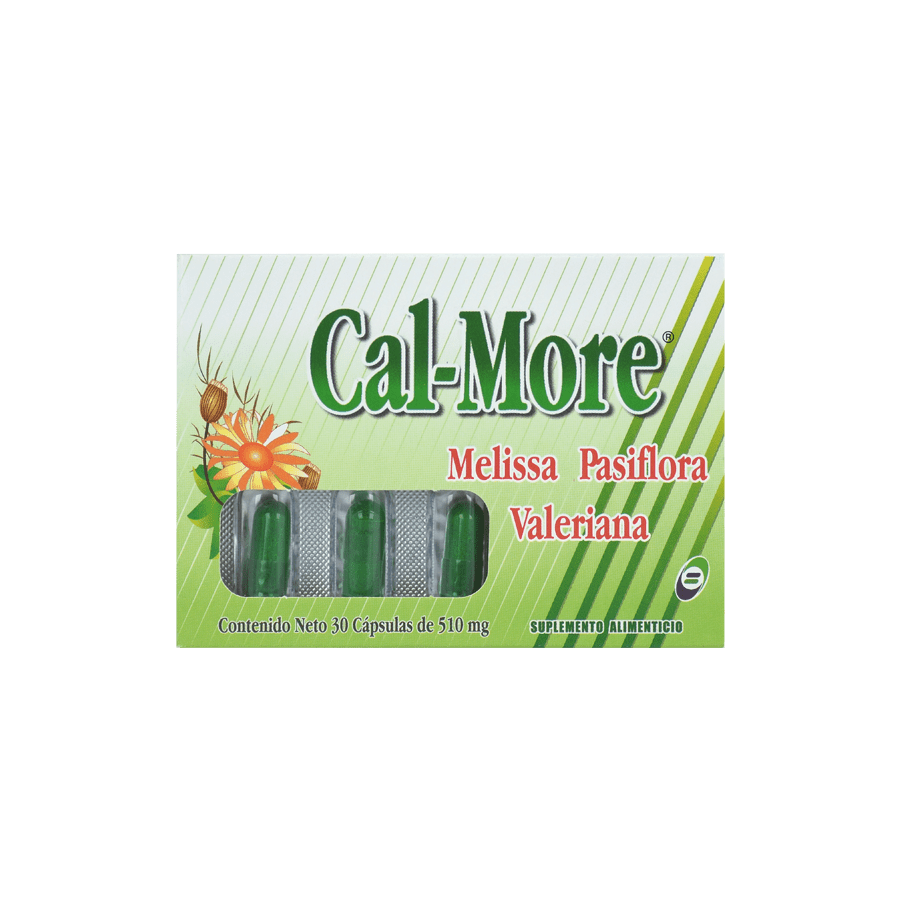 CAL-MORE c/30 CAPS. 510 MG.