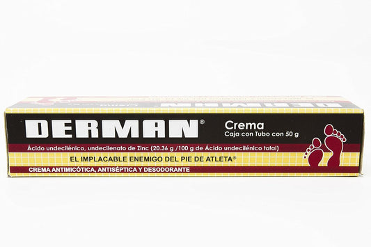 DERMAN CREMA Tubo c/50 G. 20.36 G/100 G.