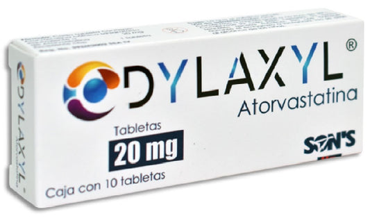 DYLAXYL c/20 TABS. 20 MG.