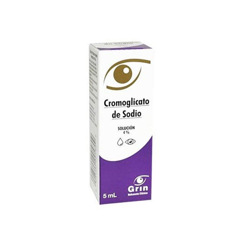 CROMOGLICATO de SODIO (Grin) Sol. Oft. 4% Fco. Gotero 5 ML.