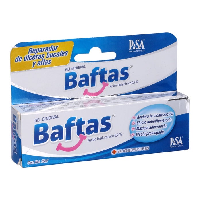 BAFTAS GEL GINGIVAL 0.2% Tubo c/15 ML.