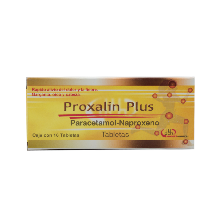 PROXALIN PLUS c/16 TABS. 300/250 MG.