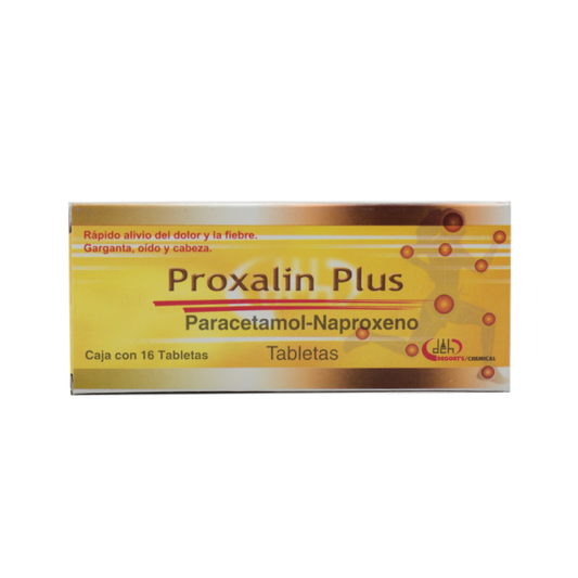 PROXALIN PLUS c/16 TABS. 300/250 MG.