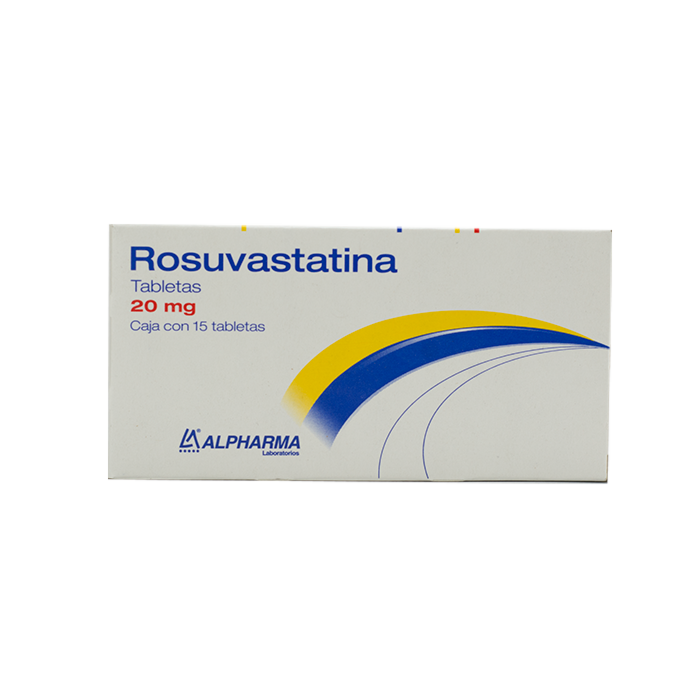 ROSUVASTATINA (Alpharma) c/15 TABS. 20 MG.