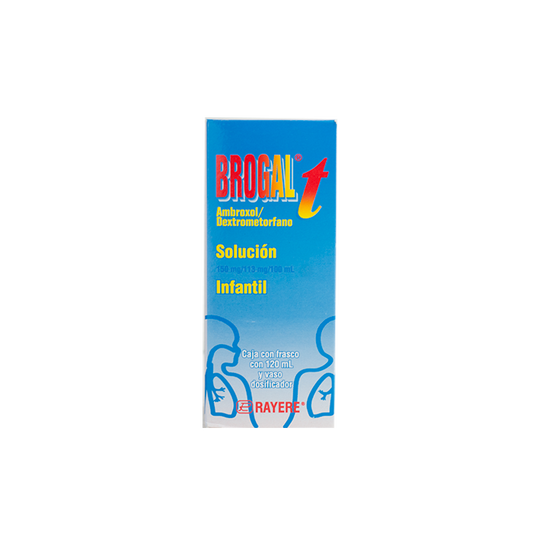 BROGAL-T SOL. Infantil Fco. 120 ML. 150-113 MG/100 ML.