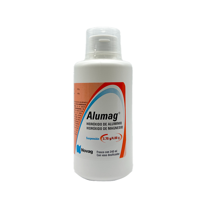 ALUMAG SUSP. Fco. 240 ML. 3.7-4.0 G/100 ML.