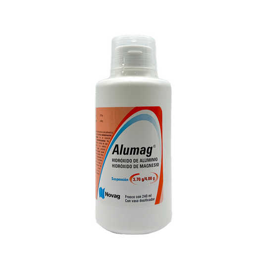 ALUMAG SUSP. Fco. 240 ML. 3.7-4.0 G/100 ML.