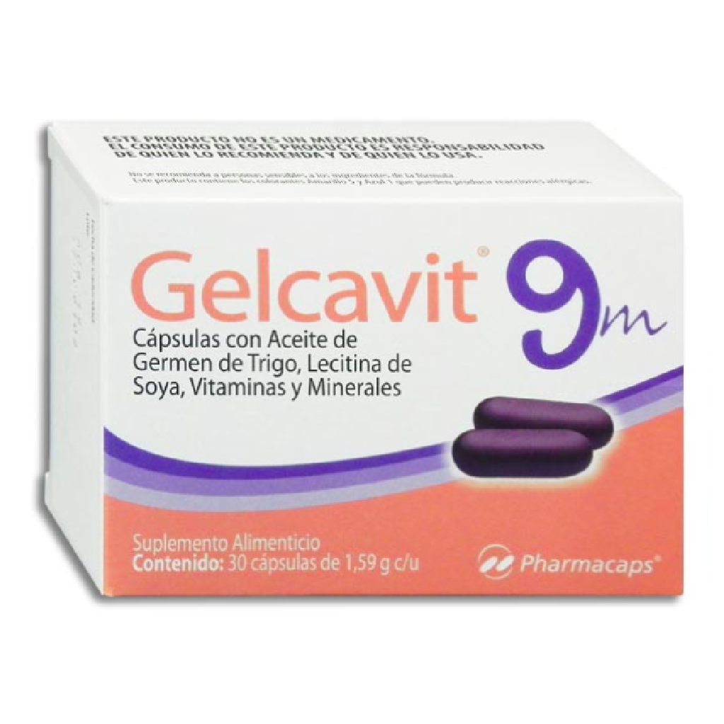 GELCAVIT 9M c/30 CAPS. 1.59 G.