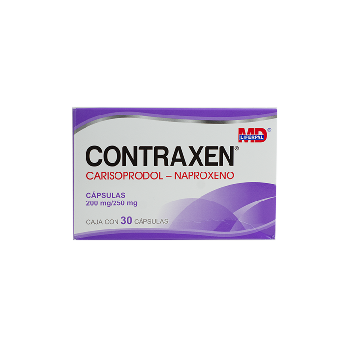 CONTRAXEN c/30 CAPS. 200/250 MG.