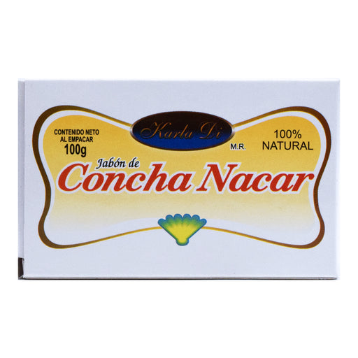 JABÓN de CONCHA NÁCAR (Karla Di) Barra c/100 G.