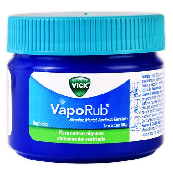 VICK VapoRub UNGÜENTO Tarro c/ 50 G. 5.26/2.82/1.33 G.