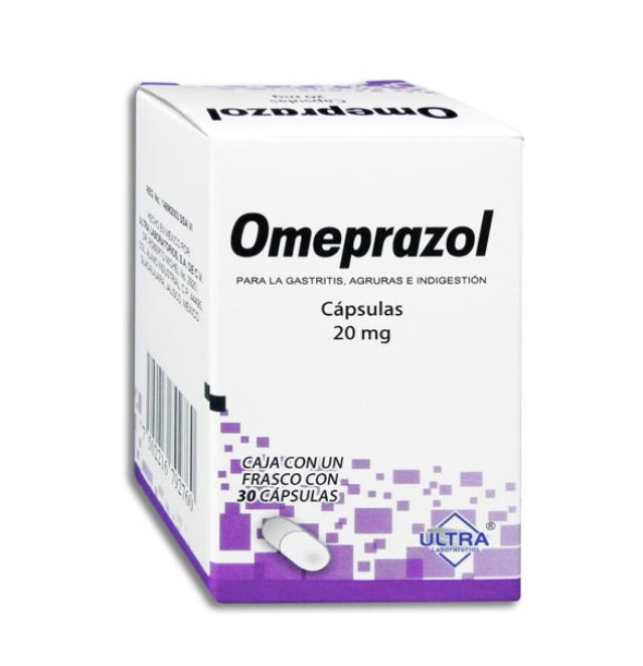 OMEPRAZOL (Ultra) c/ 30 CAPS. 20 MG.