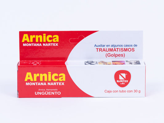 ARNICA MONTANA NARTEX Pomada Tubo c/30 G. 4.5-7.5 ML/100 G.