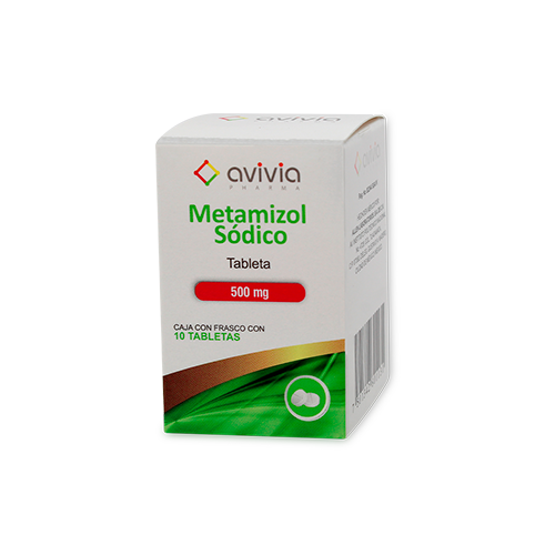 METAMIZOL SÓDICO (Avivia) c/10 TABS. 500 MG.