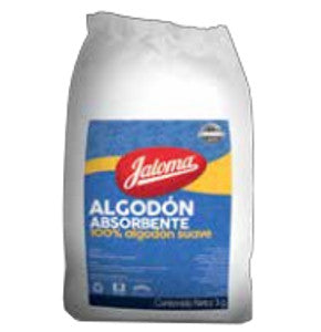 ALGODON ABSORBENTE PLISADO (Jaloma) Bolsa c/100 SOBS. 3 G.