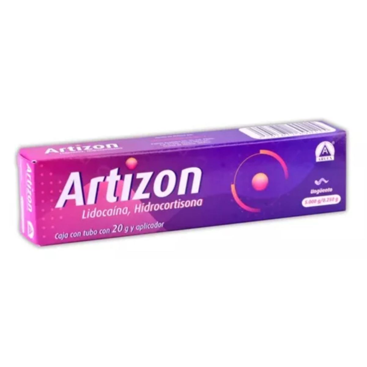 ARTIZON Ungüento Rectal TUBO c/40 G. 5.000-0.250 G/100 G. y Aplicador.