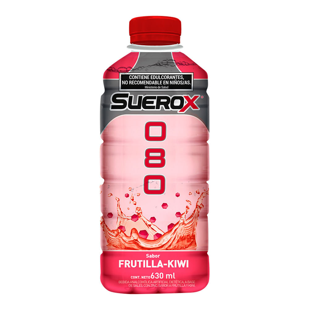 SUEROX 8 IONES Bebida Hidratante SABOR FRESA-WIKI 1 L.