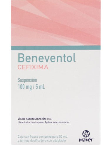 BENEVENTOL SUSP. Fco. 50 ML. 100 MG/5 ML.