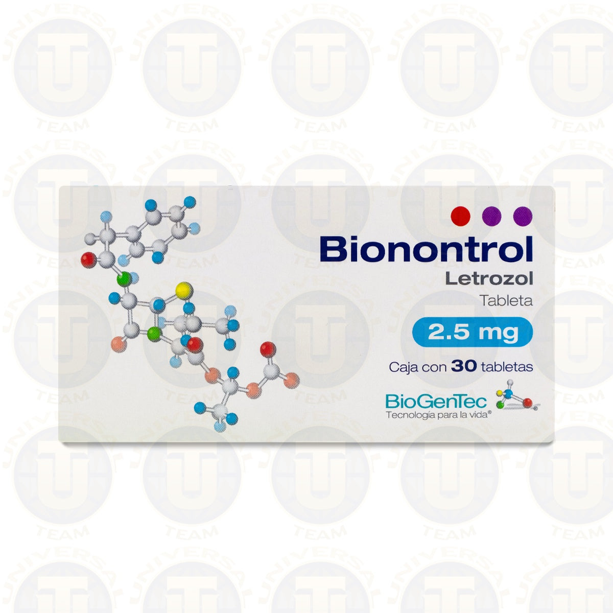 BIONONTROL c/30 TABS. 2.5 MG.