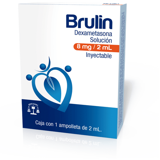 BRULIN Sol. Iny. c/1 AMPTA. 8 MG/2 ML.