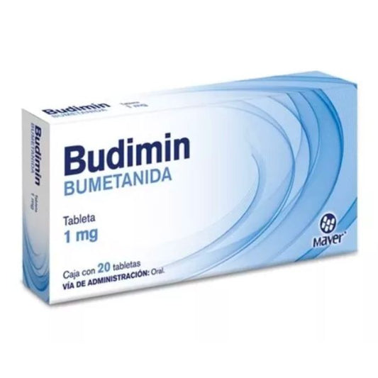 BUDIMIN c/20 TABS. 1 MG.