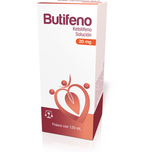 BUTIFENO SOLUCIÓN Fco. 120 ML. 20 MG/100 ML.