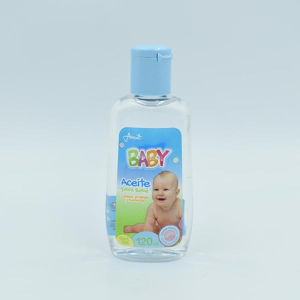 ACEITE PARA BEBE "Baby Azul" Fco. 125 ML.