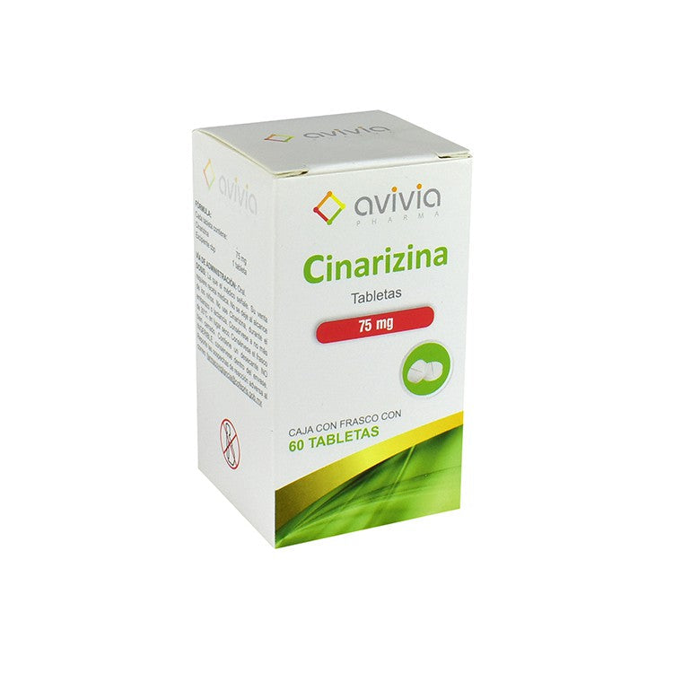 CINARIZINA (Avivia) c/60 TABS. 75 MG.